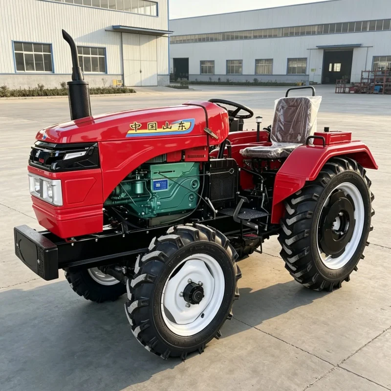 

Customized Wheeled Rotary Tiller, Easy-to-operate Four-wheel Tractor, Agricultural Equipment for Land Reclamation and Ploughing
