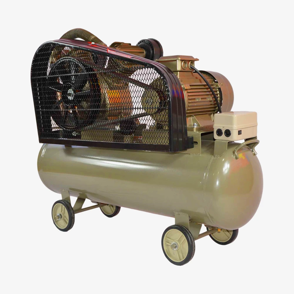 High Quality 4KW Industrial Belt Driven Air Compressor Factory Direct Low Price Quiet Portable with 380V AC Power Hot Selling