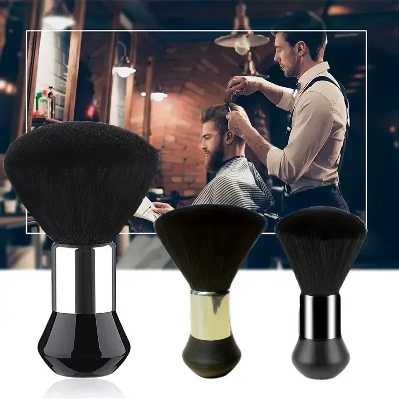 3/4pcs Professional Barbershop Tools Spray Bottle Comb Nylon Bristle Beard Brush Hair Cleaning Brush Salon Styling Accessories