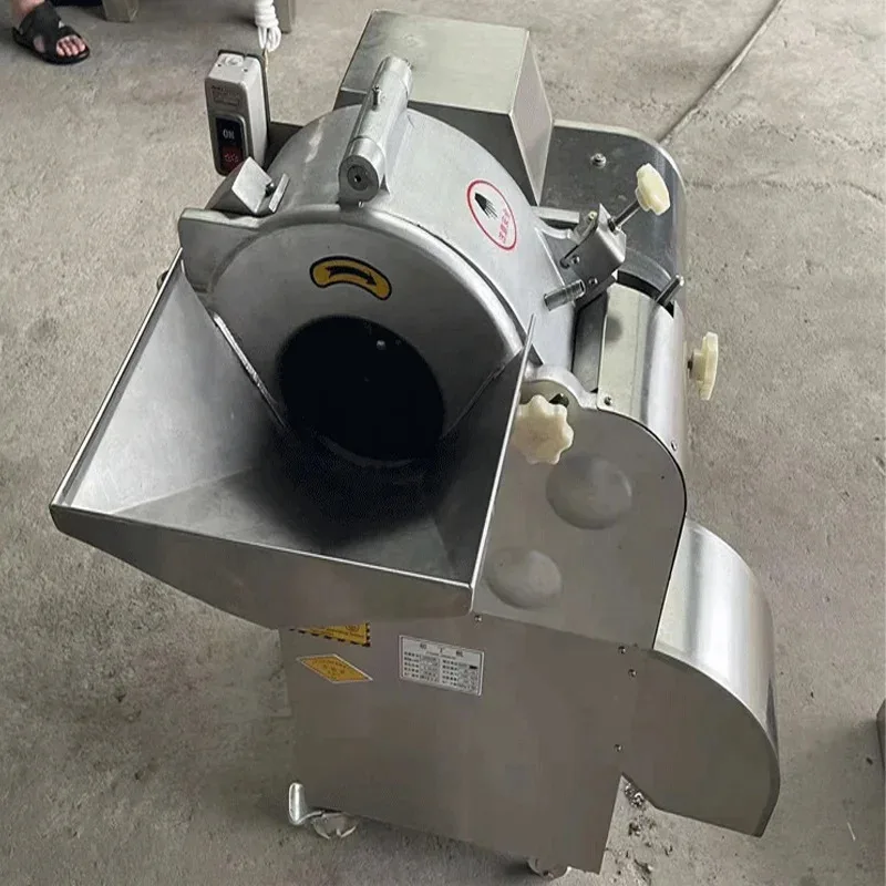 304ステンレス鋼ポテトキャロットトマトダイサー業務用野菜スライサーマシン
