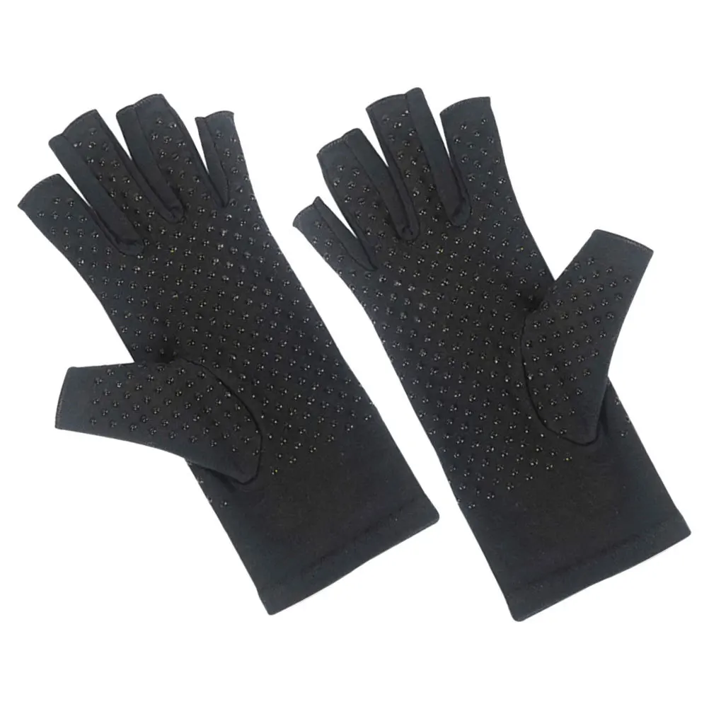 

1Pair Sun Protection Gloves Non-Slip Palm for Driving Motorbike Biking Fishing Trekking Gym Workout Portable Fitness Gloves