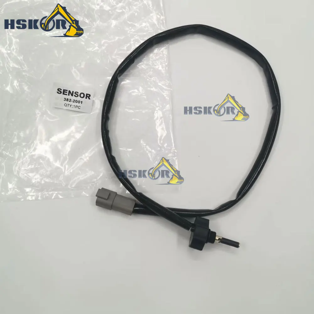Fuel Water Level Sensor 382-2001 3822001 for Caterpillar Excavator E300D E320D 312D 329D E336D 311DLRR
