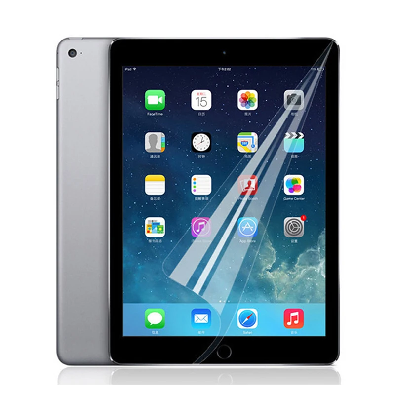 Soft PET Film For Apple iPad Pro 12.9 Inch 6th 5th 4th 3th 2th 1th generation 2022 2021 2020 2018 2017 2015 Screen Protector