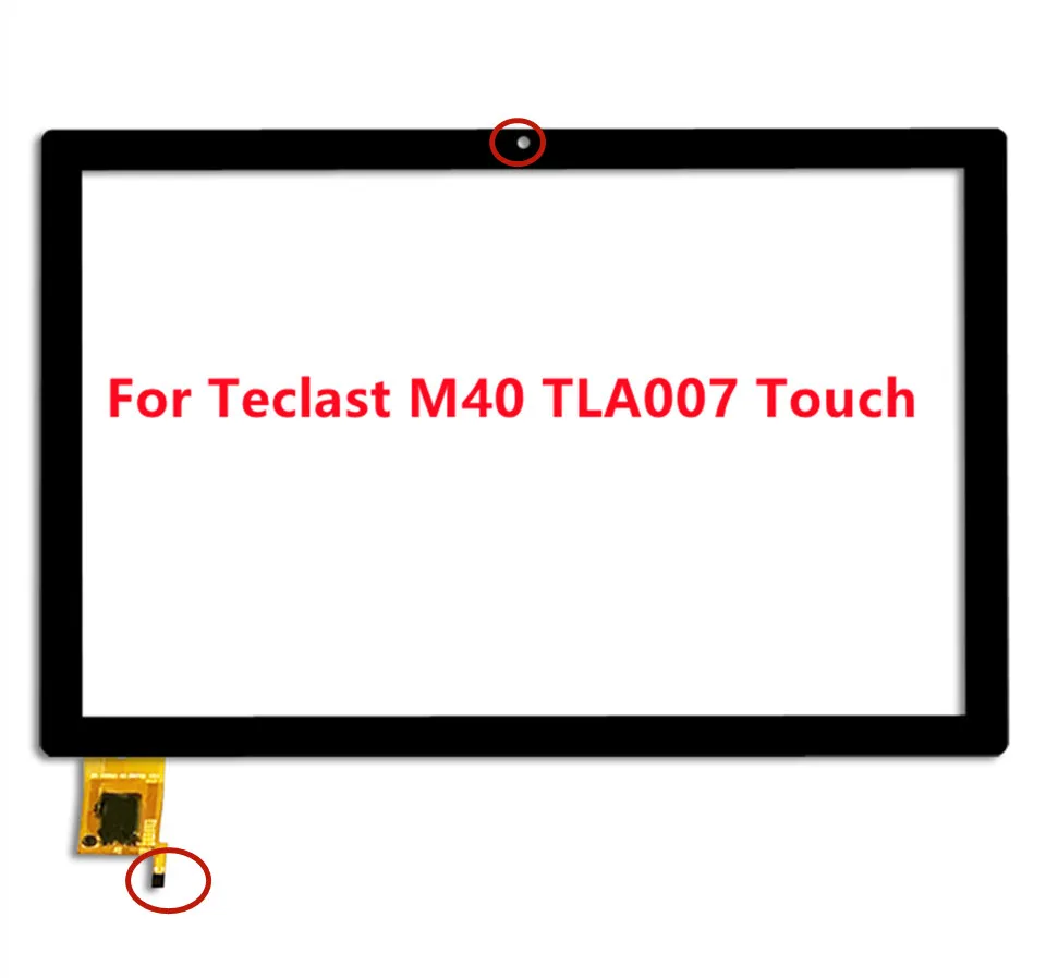 New Original 10.1\'\' Inch For Teclast M40 TLA007 M40 Pro Touch Screen Touch Panel Digitizer Glass Sensor With Frame 100% Tested