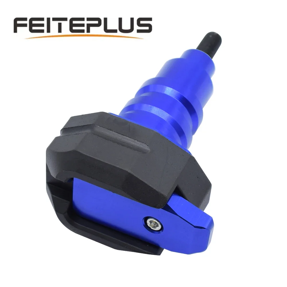 1 adet M8 M10 evrensel CNC motosiklet çerçeve Slider Crash koruyucu düşen yan koruma Anti çarpışma kapaklar koruyucu