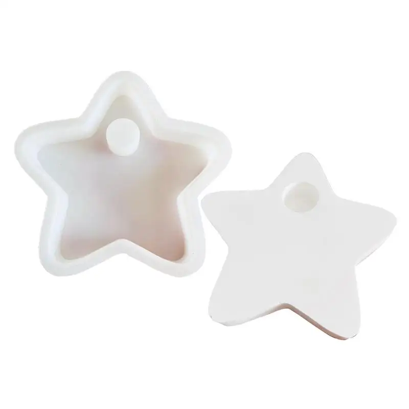 

Star Shaped Candle Holder Mold Christmas Decor Star Shaped Tealight Holder Mold Star Silicone Molds Versatile Candlestick Resin