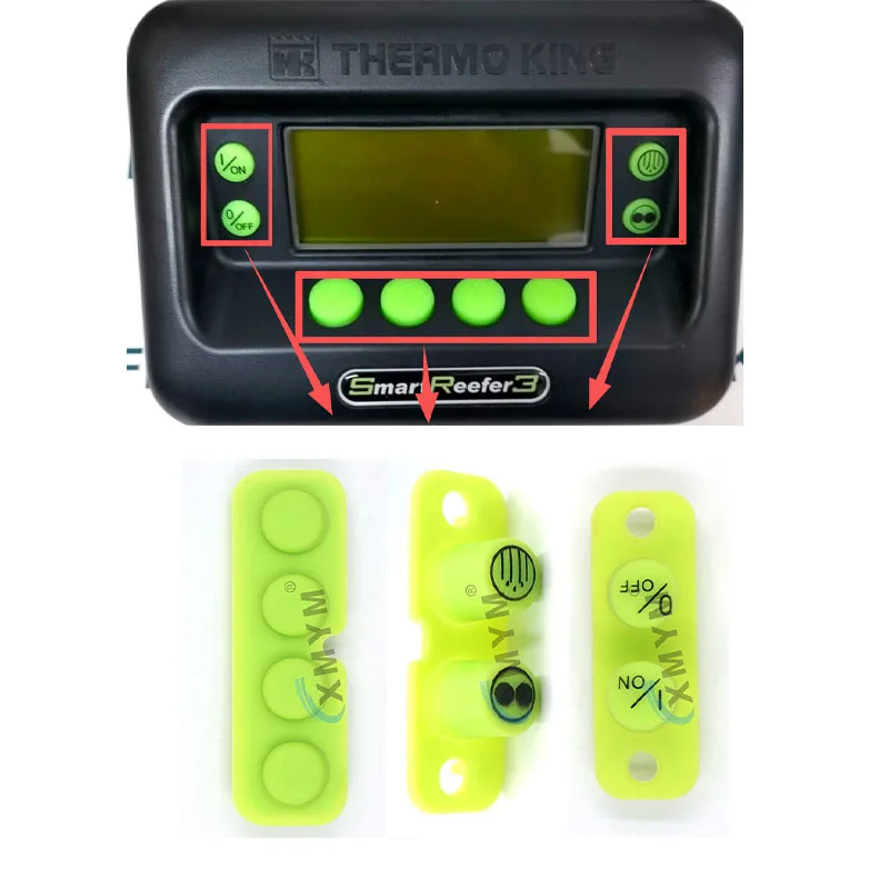For Thermo King SR2/SR3/SR4 Key Switch Replacement Kit - Complete Set for Maintenance and Repair Use