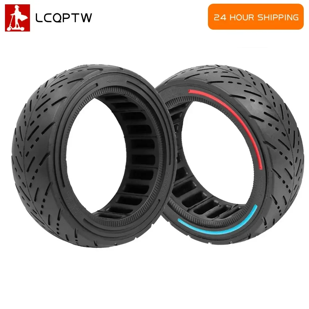 

8,5-дюймовая твердая шина для бездорожья 8,5x2,5, резиновая шина для электрического скутера для Dualtron Mini/Speedway Leger, бескамерная взрывозащищенная шина