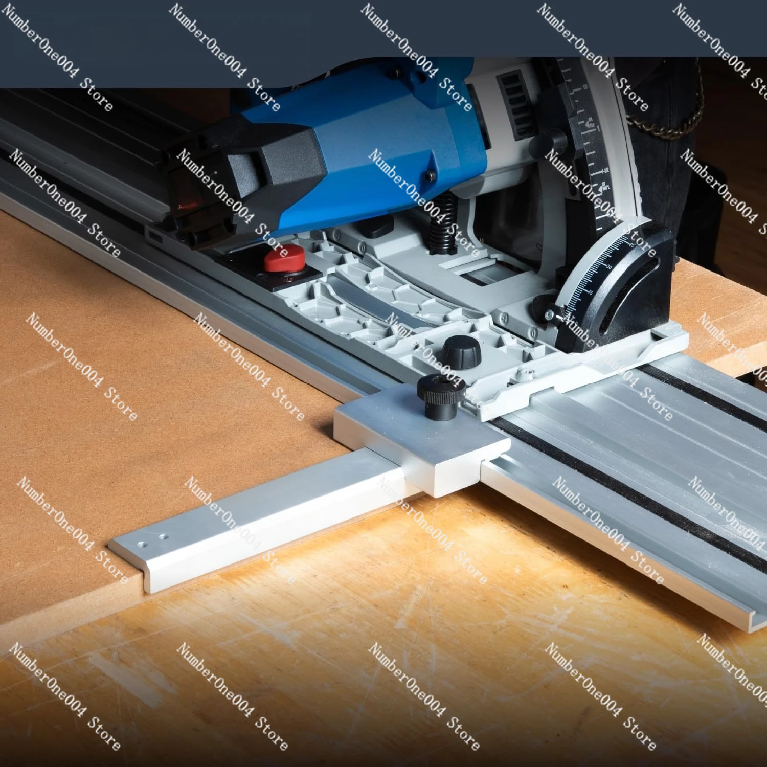 Track Saw Guide Rail Square 90 Degree Right Angle Guide Rail Protractor Adjustable Square Guide Rail From 60 Degree To 60 Degree