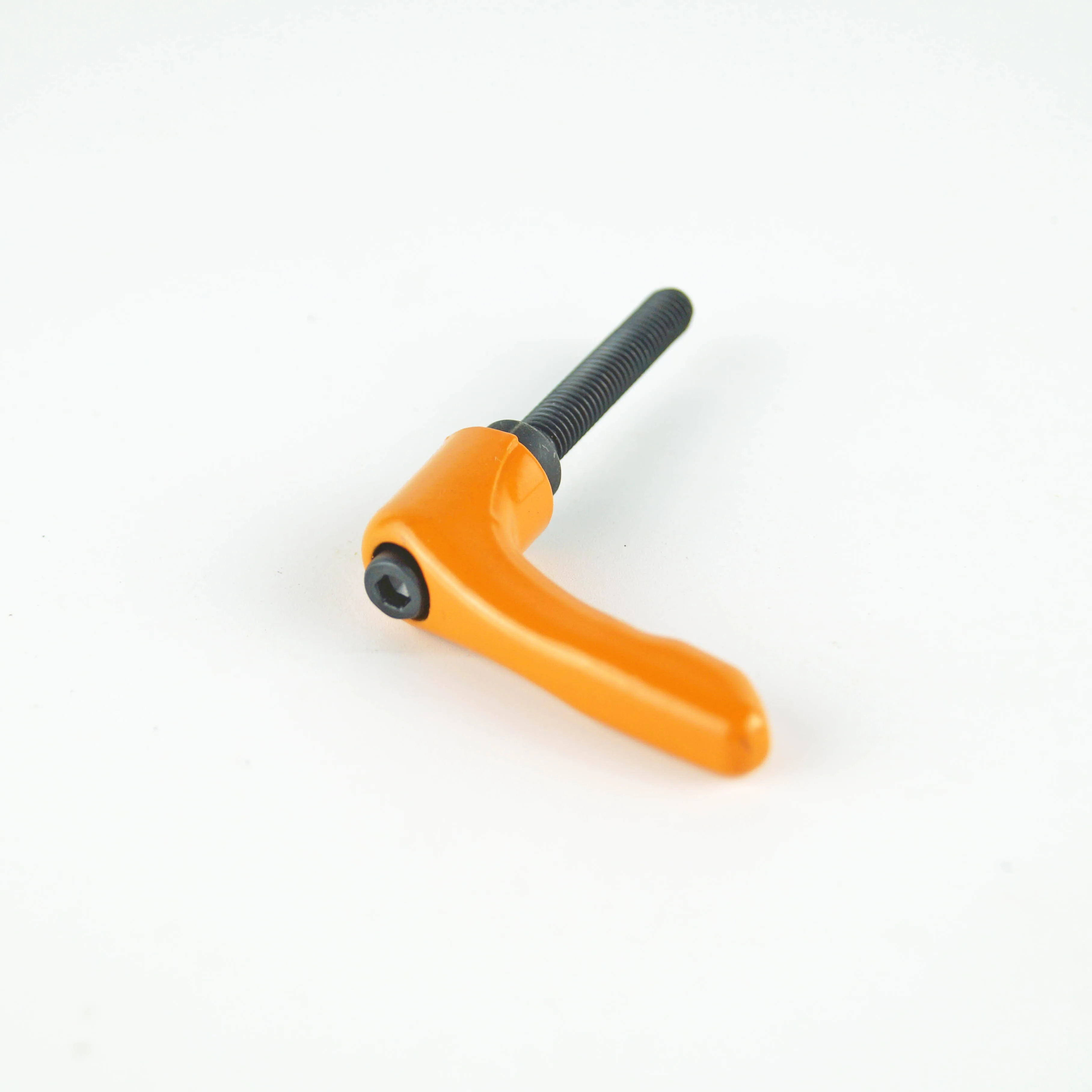 M5 M6 Solid Adjustable handle clamping lever arms tension levers orange color