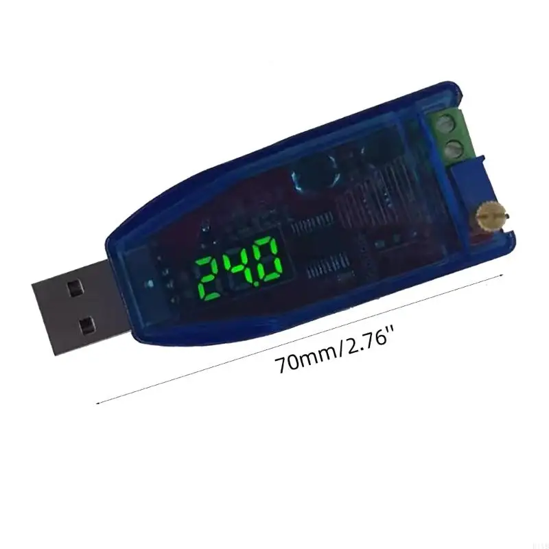 E1YB Regulator Tegangan Step Up Down USB Universal 5V hingga 1V 24V untuk Perangkat Elektronik