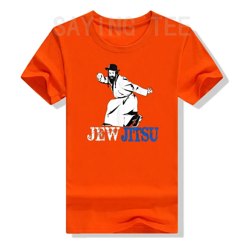 I Know JewJitsu Shirt Rabbi Horah Dance Jiu Jitsu Jewish T-Shirt Funny Short Sleeve Graphic Tee Tops Streetwear Fashion Clothes