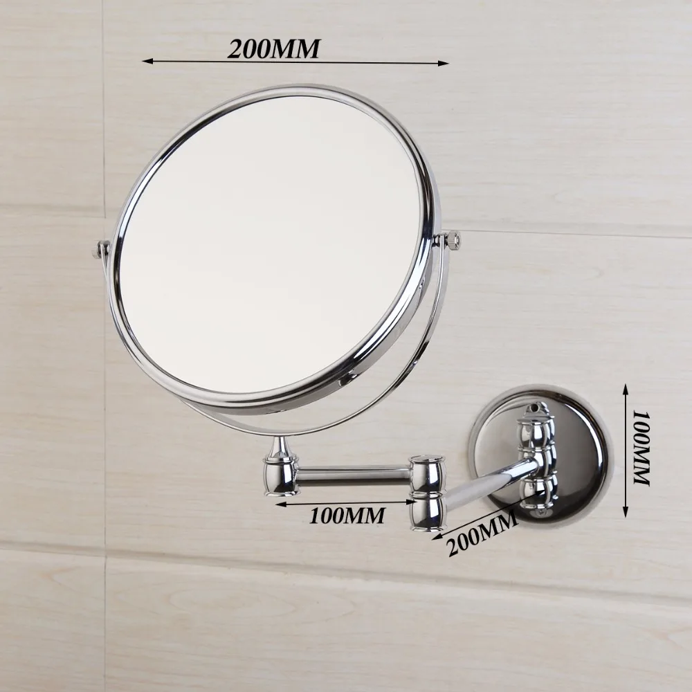 KEMAIDI Bathroom Mirror Double-sided 3X Magnifying  8