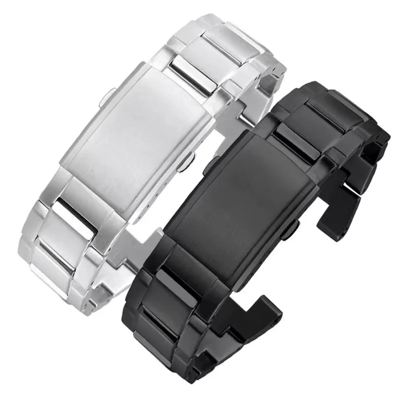 Metal Strap for Casio GST-W300 GST-S130 GST-400G GST B100 Replacement Stainless Steel Bracelet Men Sport Watch Band Accessories