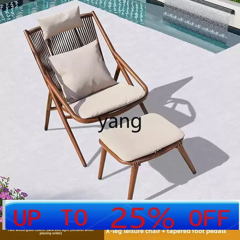 

LH balcony tea table and chair combination three-piece set coffee table chair