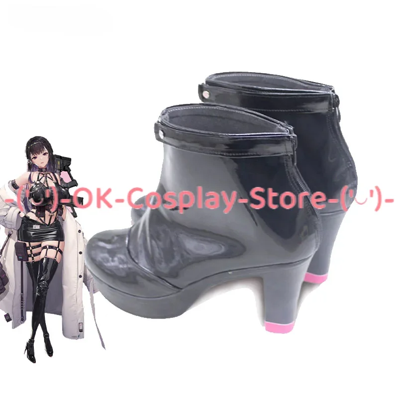 NIKKE The Goddess of Victory Mihara Cosplay Shoes Cosplay Boots Halloween Carnival Props PU Shoes Custom Made