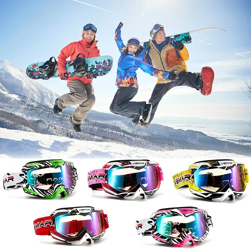 Universal Motocross Goggles MX Off Road Racing Glasses Windproof Dustproof Anti-fog Helmet Masque Items for Motorcycle Dirt Bike