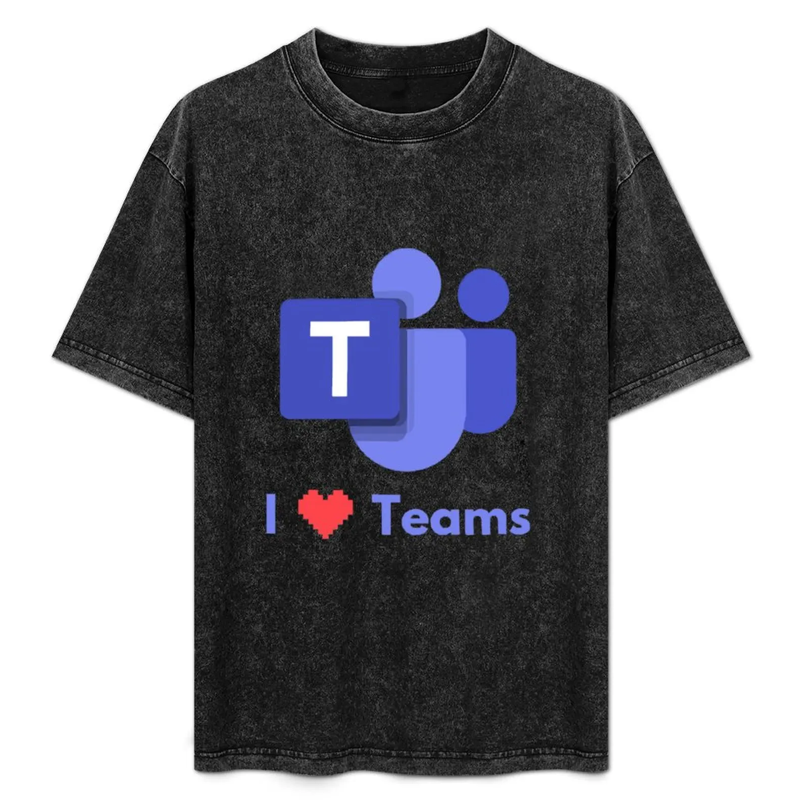 

I Love Teams - Microsoft TeamsClassic T-Shirt Moisture Control Sports Tee