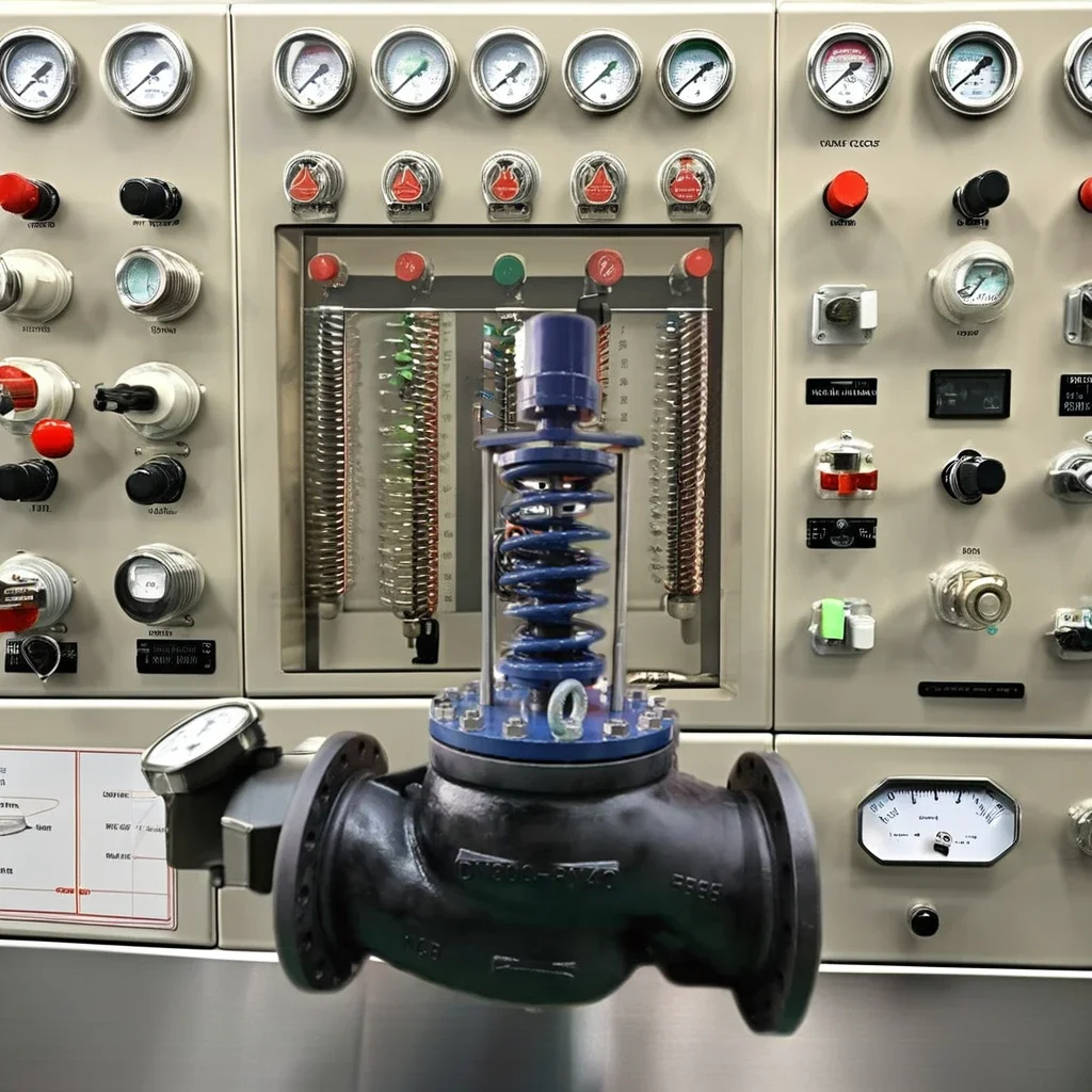 Válvula reguladora de manguito de presión autooperatoria de presión