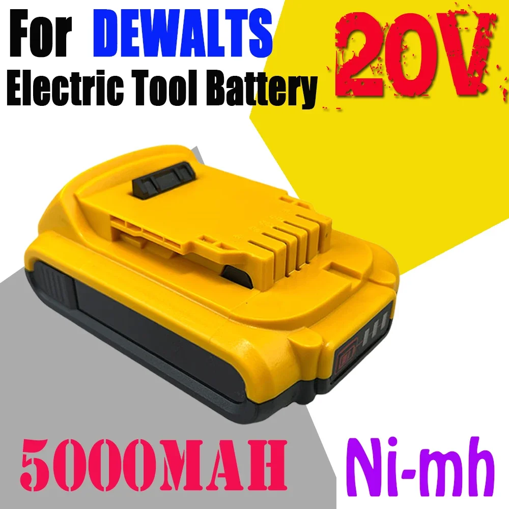 

20V 5000mAh for Dewalt Replaceable Lithium ion battery , for DCB205 DCB201 DCB203