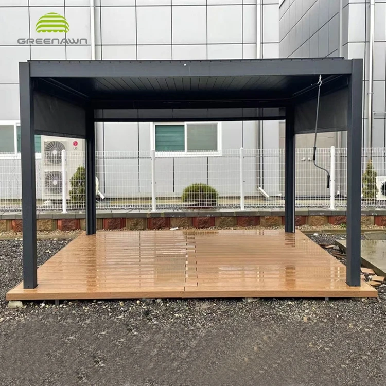

Alu Portable Pergolas-bioclimat Backyard Patio Pergola