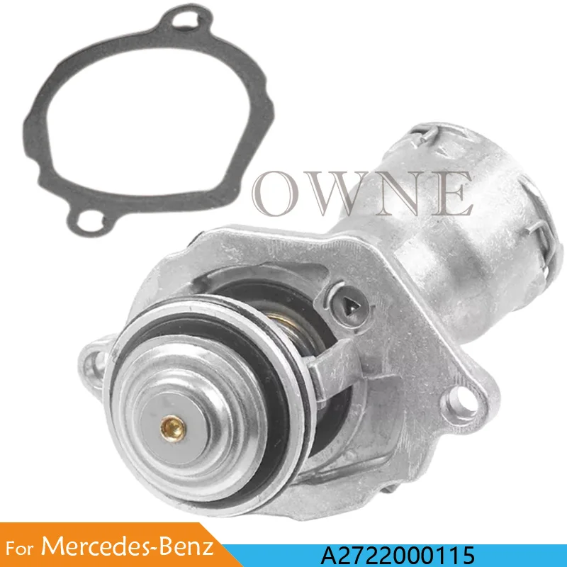 Car Coolant Thermostat Assembly A2722000115 For Mercedes-Benz W204 S204 W211 A207 C300 C350 E350 A209 C209 C219 W203 ML350 4