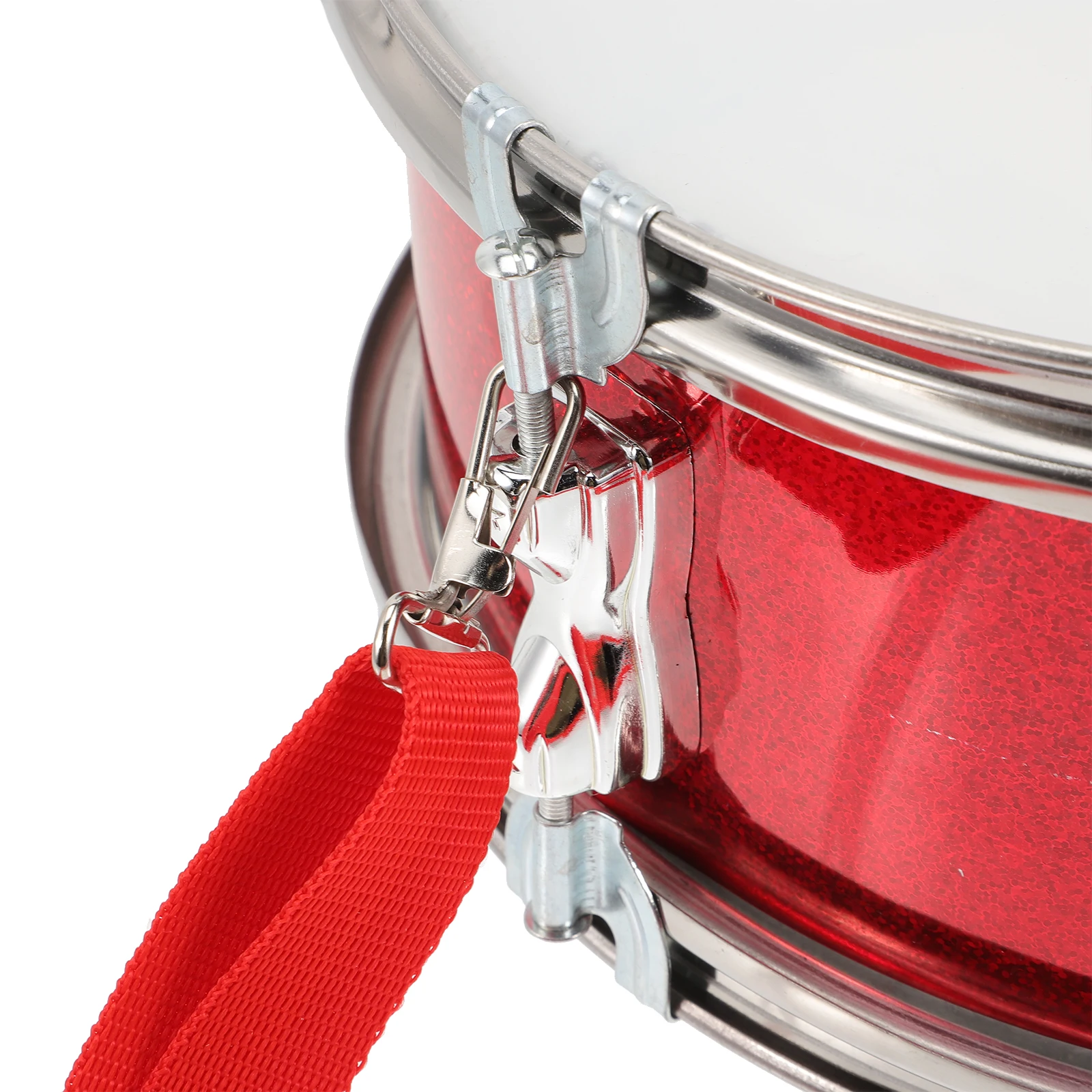

Kids Snare Kit Musical Instruments Preschool Percussion Drums Sticks Flashing Red Small Drum Durable Children Drum Set