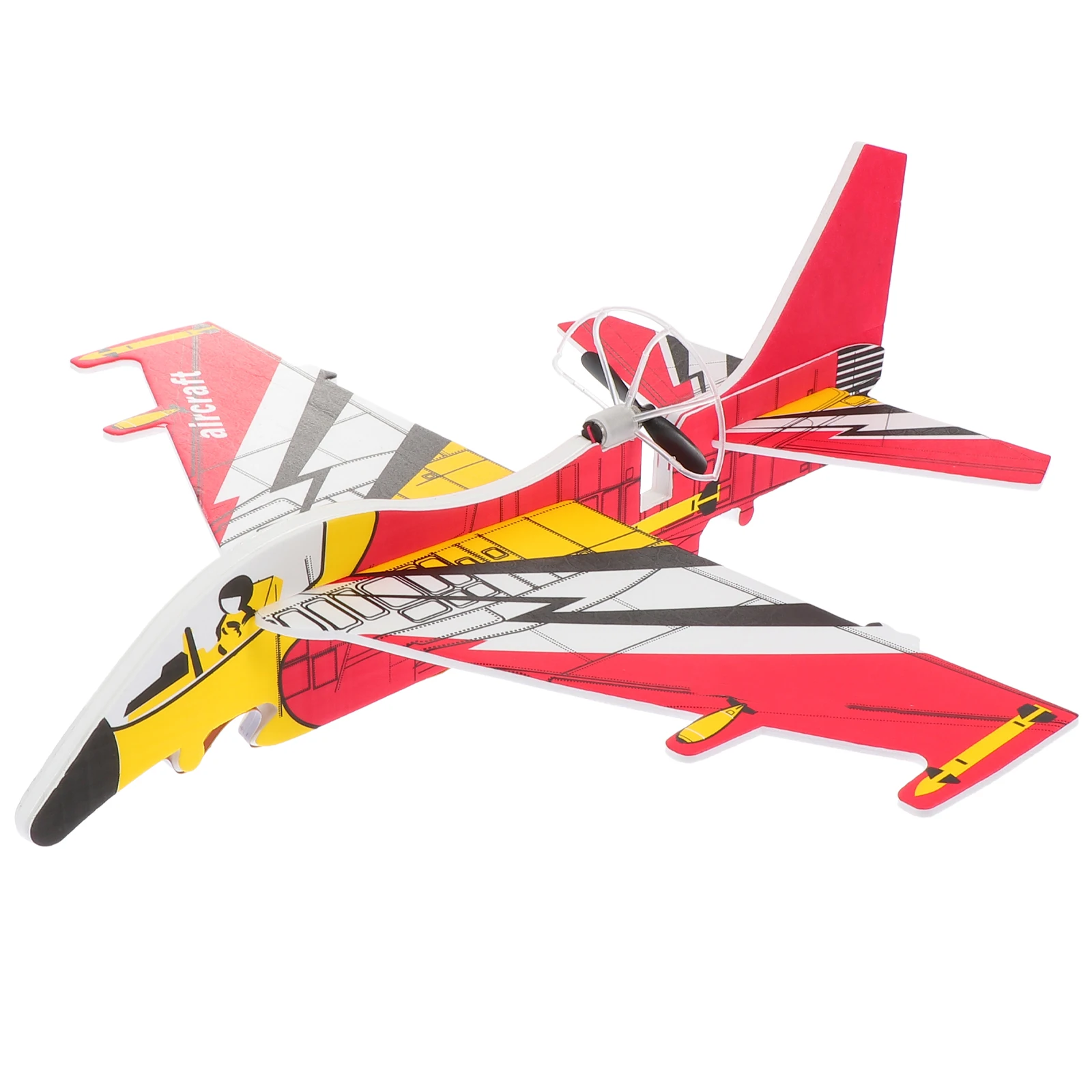 

1Pc Lithe Foams Aircraft Glider Toy Simulated Airplane for Family Entertainment