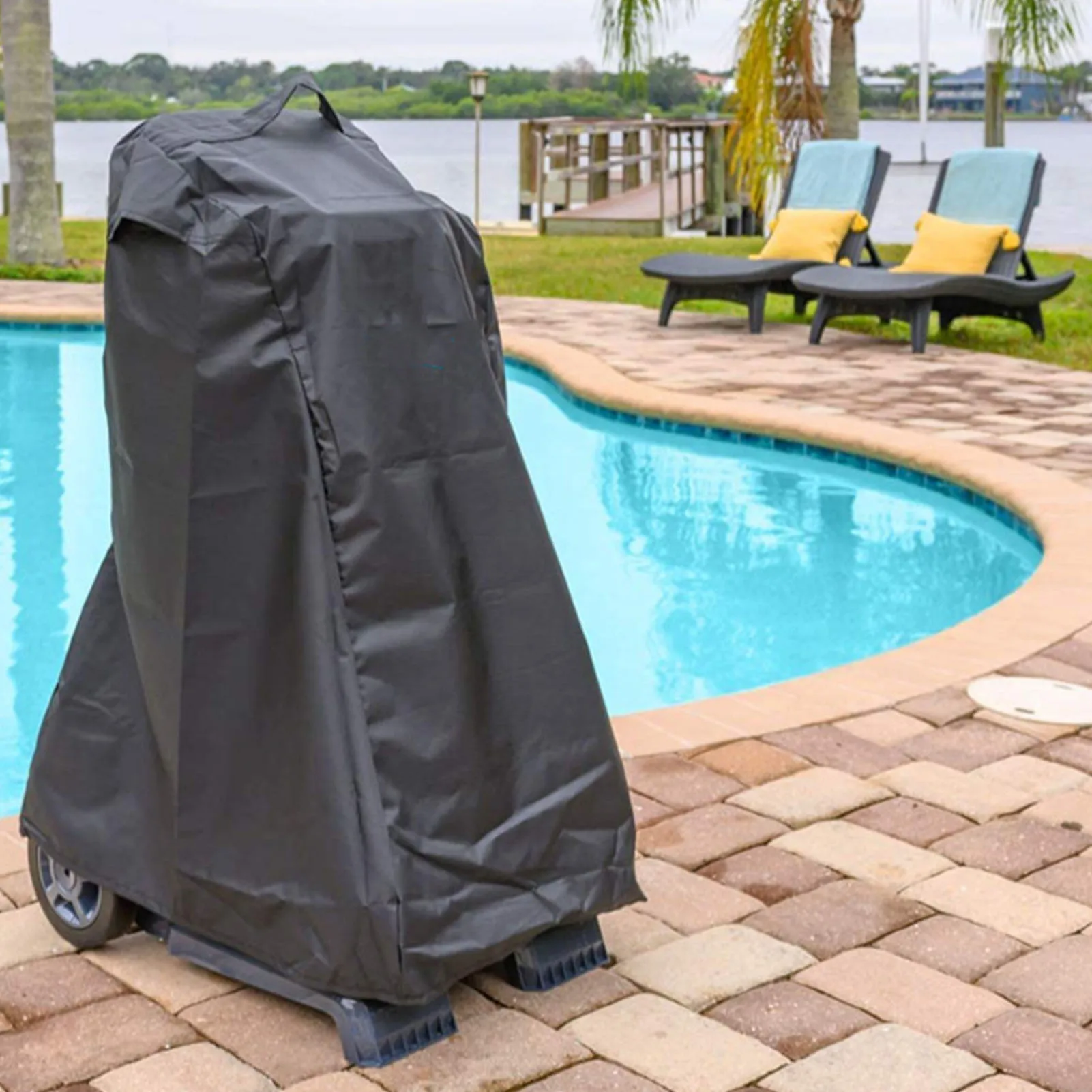 Caddy Cover Pool Cleaner Cover Robotic Pool Cleaner Caddy Cover Oxford Cloth Caddy Cover Breathable Cover For Most Robotic