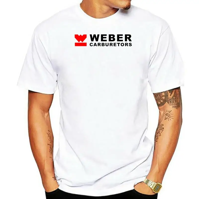 Weber Carburetors T-Shirt Motor Racing Car Enthusiast Top Quality Men'S Summer T-Shirt 2023 Fashion Cotton Skate T Shirt