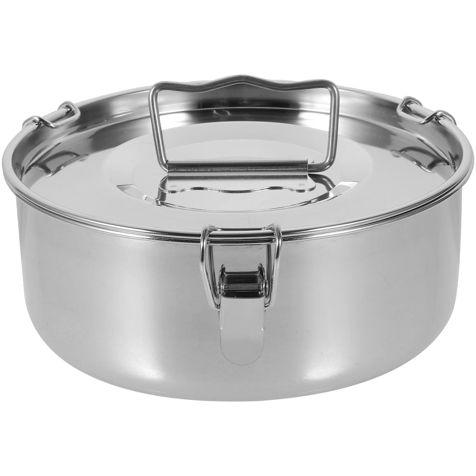 Stainless Steel Steamer Flan Container Pot Baking Supplies Mold with Lid Maker Steaming Flour