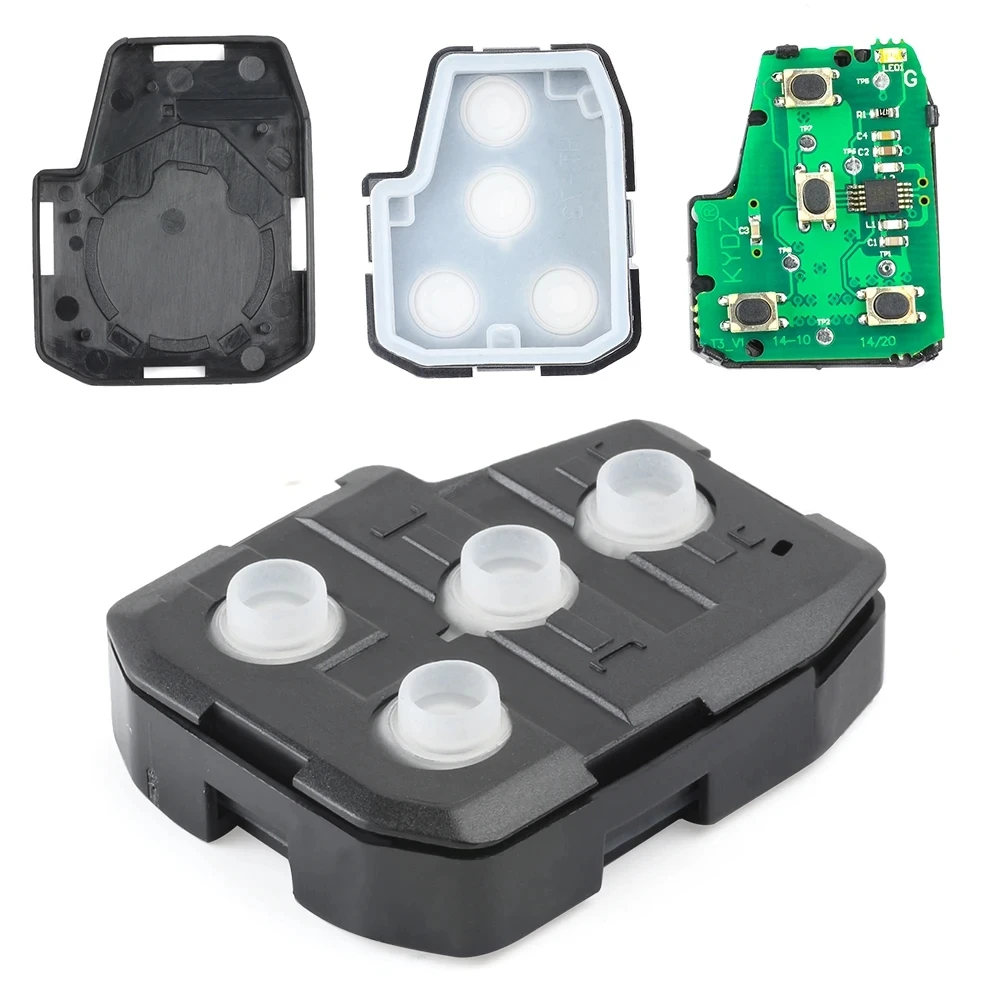 

KEYECU 3 4 кнопки 314 МГц G H чип для Toyota RAV4 Highlander Sequoia Tundra Tacoma 2013-2021 автоматический пульт дистанционного управления GQ4-52T