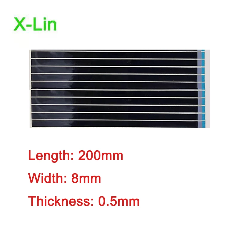 200mm * 8mm * 0.5mm laptop screen easy to pull adhesive double-sided adhesive battery adhesive