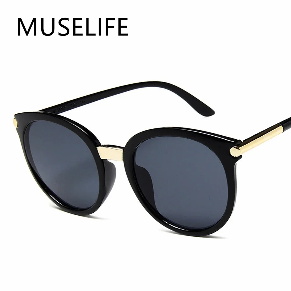 Classic Round Vintage Sunglasses Women Fashion Brand Design Mirror Sun Glasses Female Shades Retro Gafas Oculos De Sol UV400