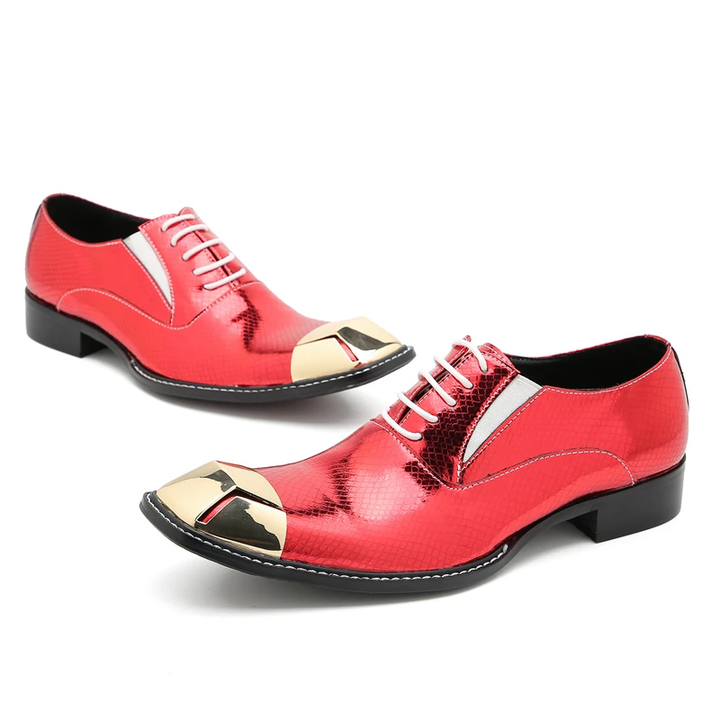 Quadratische quadratische Niet Stil lässige Lederschuhe modische Persönlichkeit bequeme Herren schuhe trend ige Leder neunte Hosen Schuhe – Detail 14