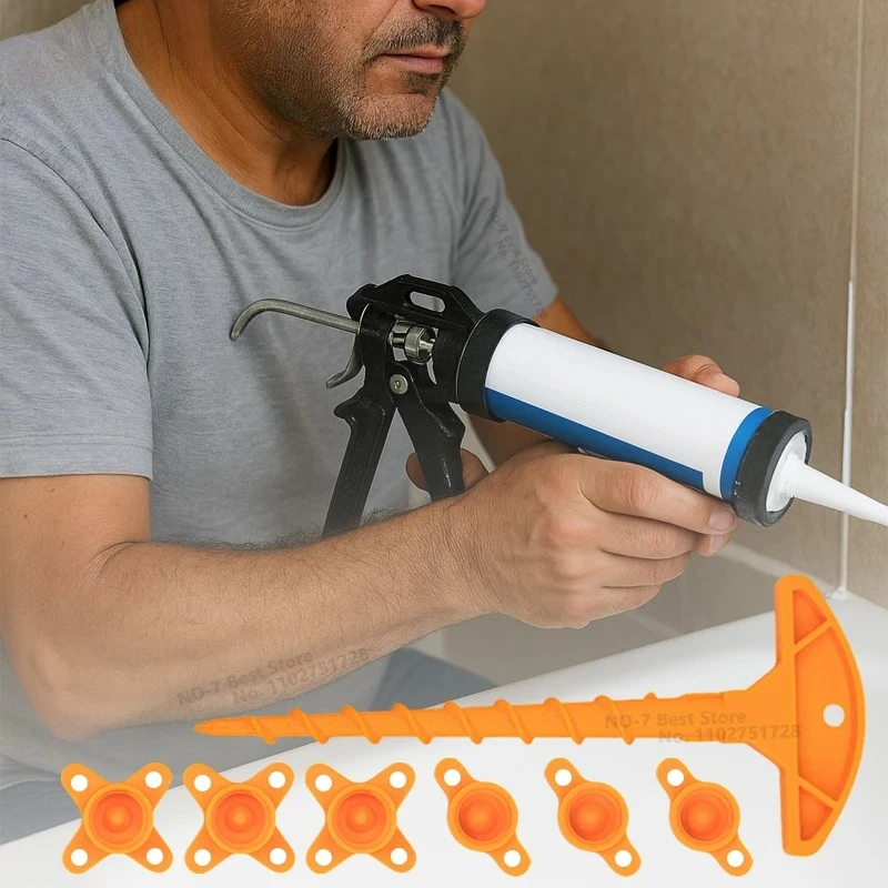 Universele Sealant Saver Cap Lijmmondstukreiniger Anti-droog siliconen kitbuisafdekking voor standaard kitpistolen DIY handgereedschap