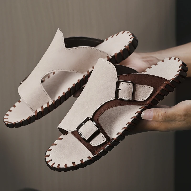 

Daily Errands Wearing Unisex Summer Slippers Flat Anti Slip Student Leisure Outdoor Footwear