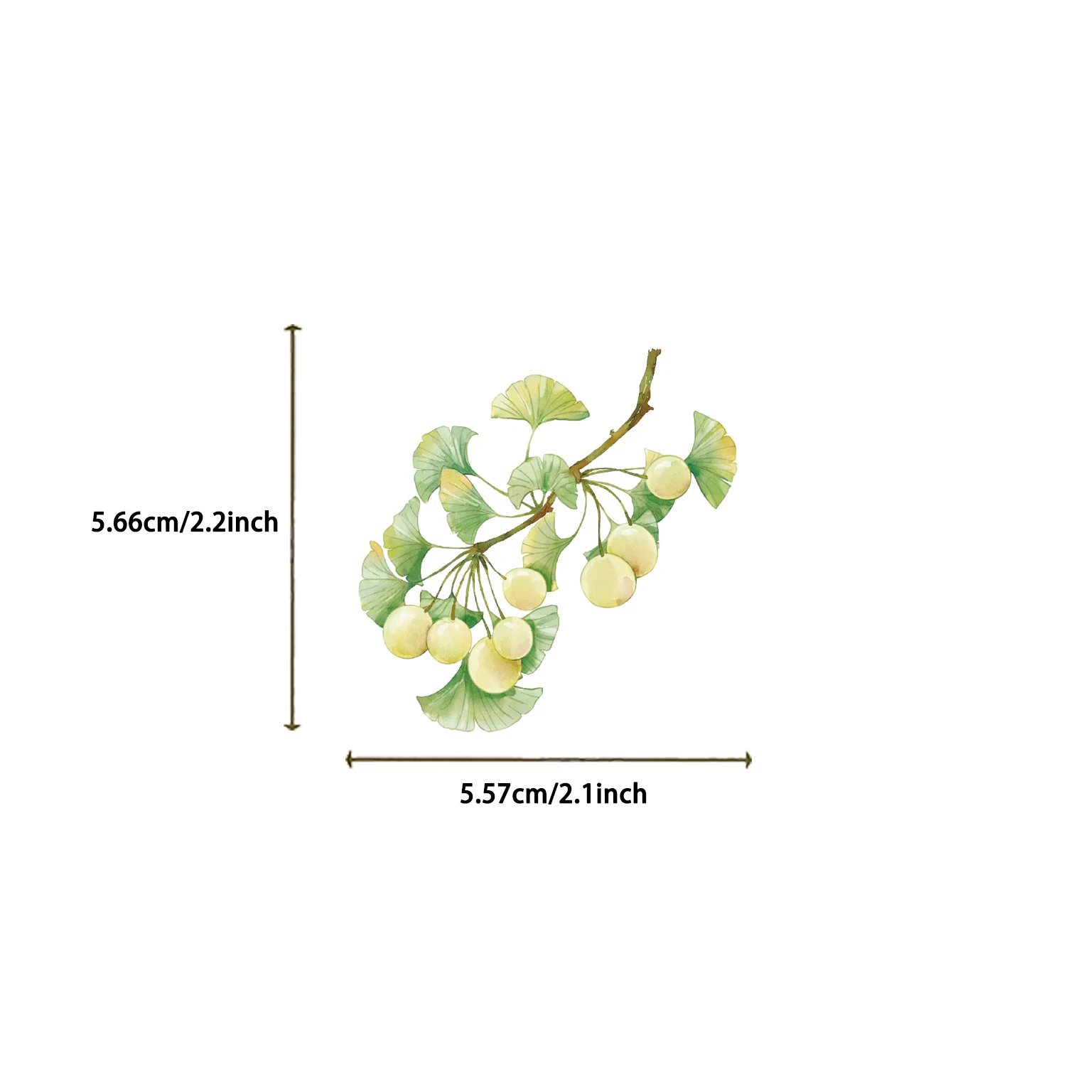 50PCS Creative โรงงานยาจีนสติกเกอร์เคสโทรศัพท์โน้ตบุ๊ค DIY สีน้ําภาพวาดสไตล์สติ๊กเกอร์สติ๊กเกอร์