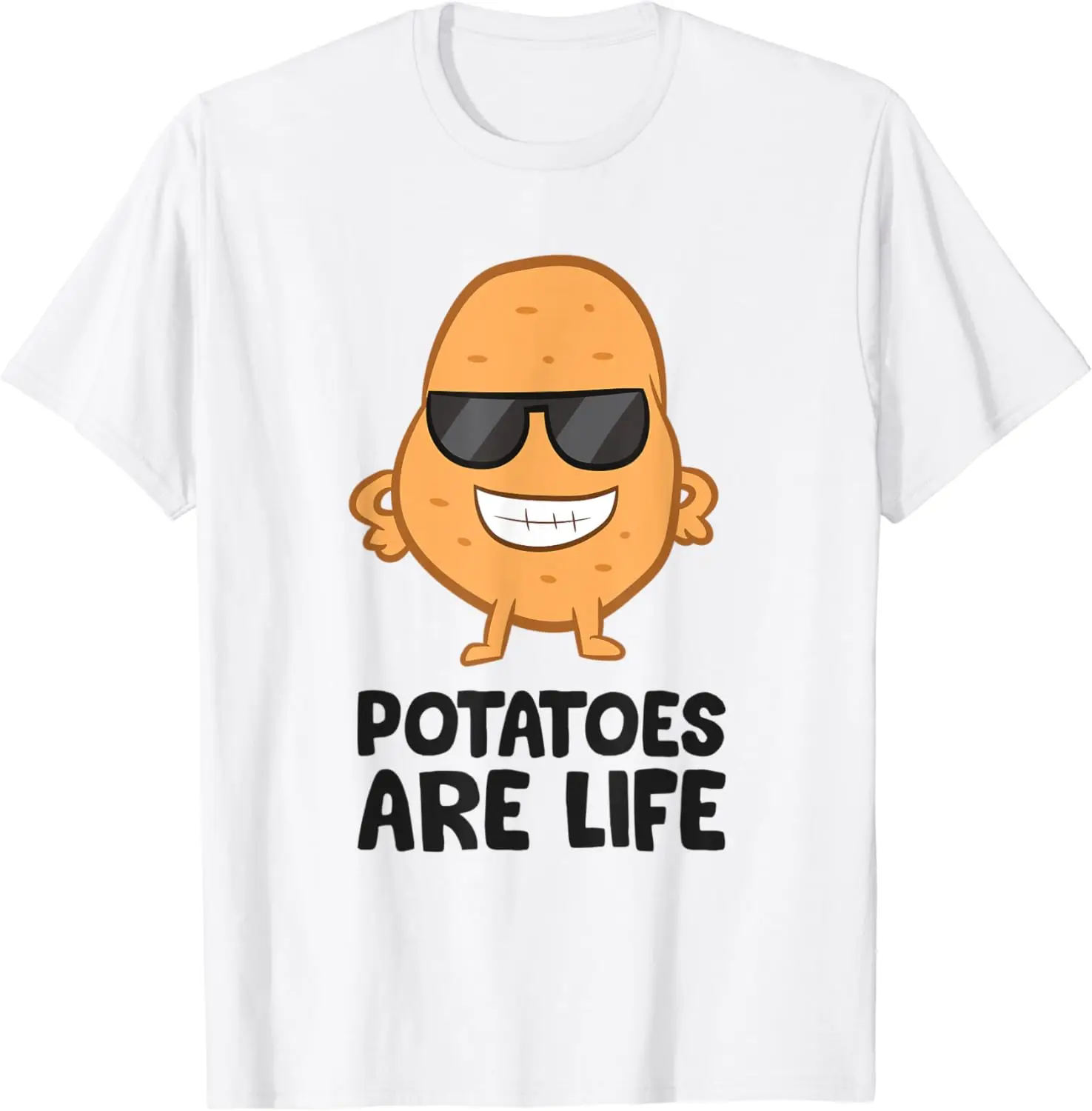 

Potatoes Are Life Funny Potatoes T-Shirt