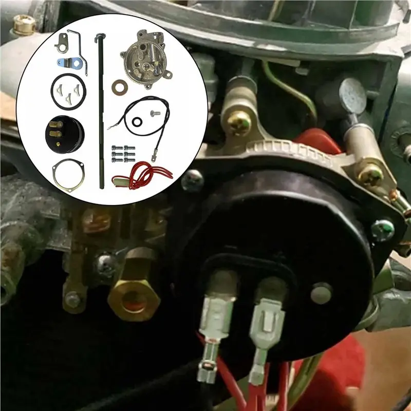 【OFF-SHELF】2X لمجموعة الاختناق الكهربائية Edelbrock 1478 لتحويل 1404 1405 1407 1412 #6