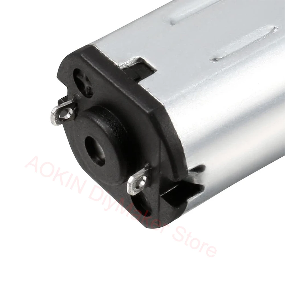 Motor Roda Gigi Mikro Metal Mini DC 6V N20 dengan Roda Gigi Motor DC 200RPM