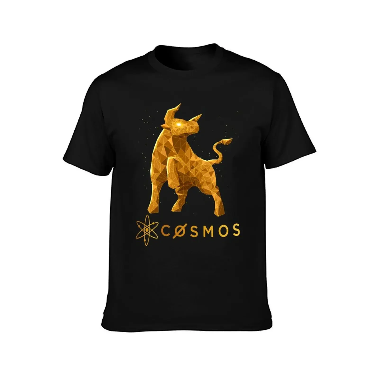 Bull Market Cosmos ATOM Coin To The Moon Crypto Token Cryptocurrency Blockchain Wallet T-Shirt graphic shirts mens fashion