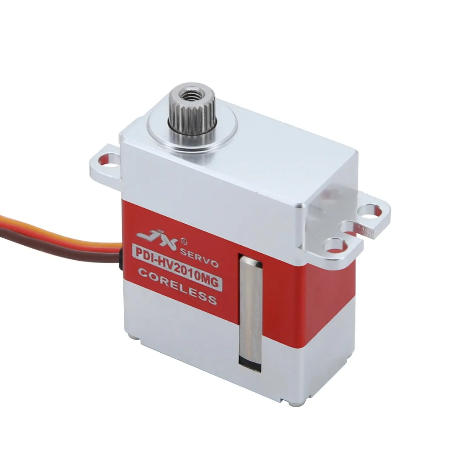 

JX Digital 11kg High Torque Mini Servo PDI-HV2010MG 8.4V Coreless Motor for RC Helicopter and Robot Arms - Precision Control and