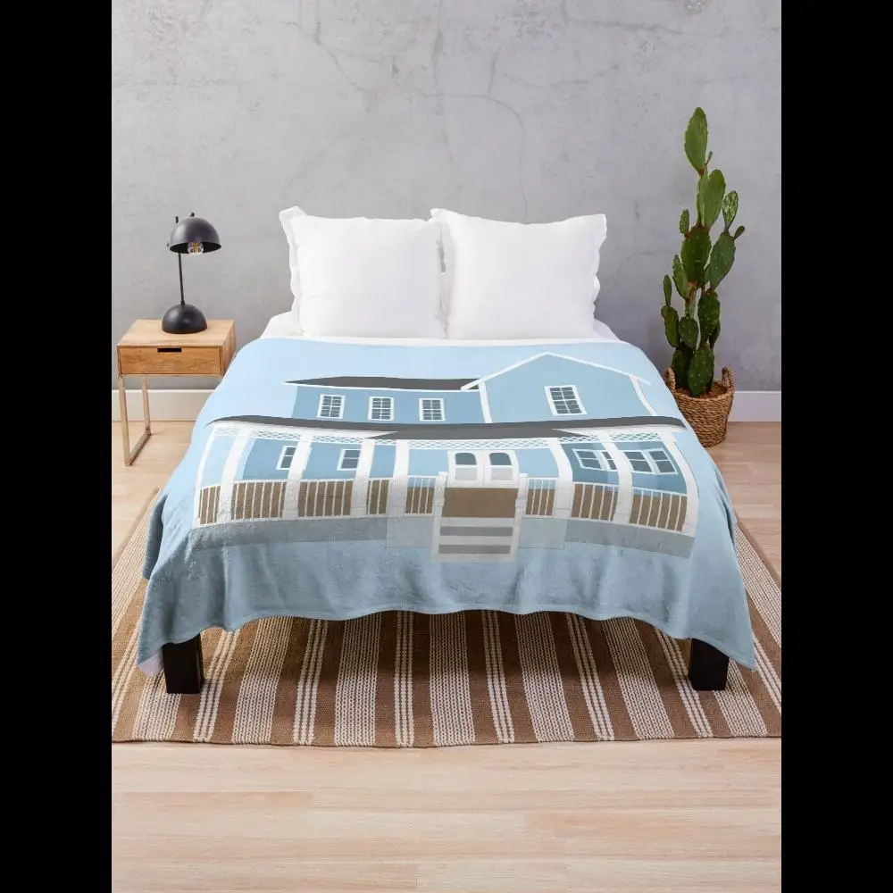 

Уютное одеяло Lorelai and Rorys House для домашнего текстиля, мягкий клетчатый дизайн, идеальная идея для подарка