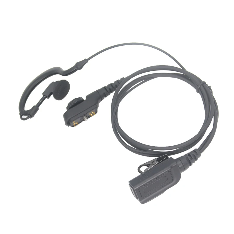 Walkie Talkie G-type Earpiece Headset Microphone PTT for Hytera Earpiece PD780 PT580H PD780G PD782 PD782G PD785 Radio Headphone