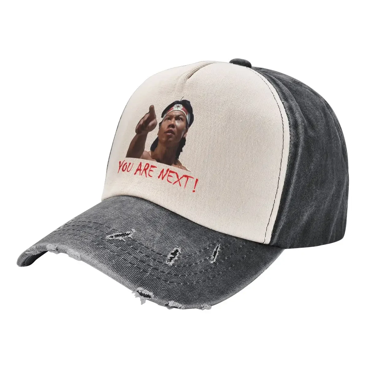 ¡Eres siguiente! Bloodsport, Chong Li-Bolo YeungCap Gorra de béisbol Hip Hop espuma fiesta Sombrero Bolsa de playa Gorras Hombre Mujer