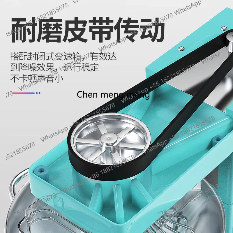 Máquina comercial de chef mudo e amassar massa comercial batendo e mexendo máquina de leite fresco doméstico