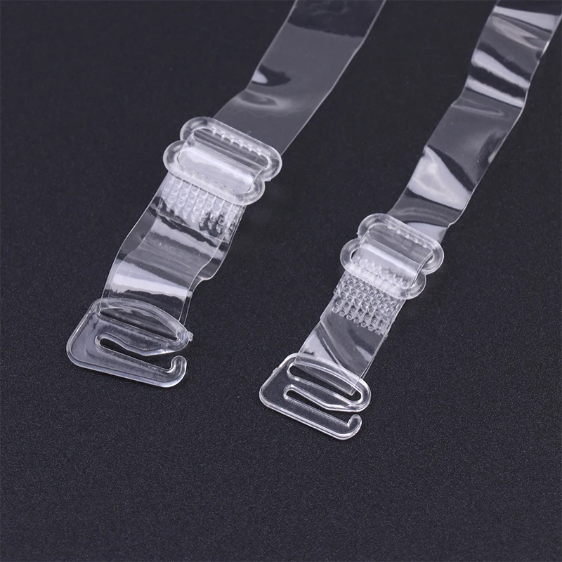 3Pairs Clear Bra Straps Transparent Invisible Detachable Adjustable Shoulder Strap Women\'s Elastic Belt Intimates Accessories