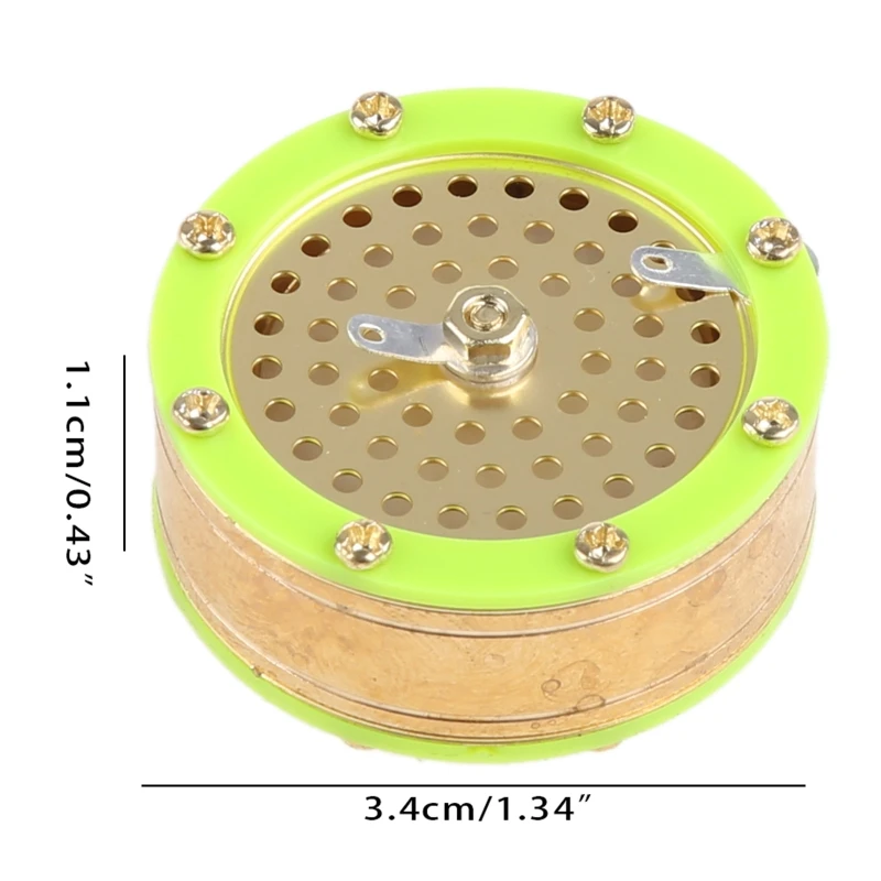 Cápsula de núcleo de cartucho de micrófono 066A, 34mm, para grabación de estudio, condensador, alta sensibilidad, cabezal de micrófono