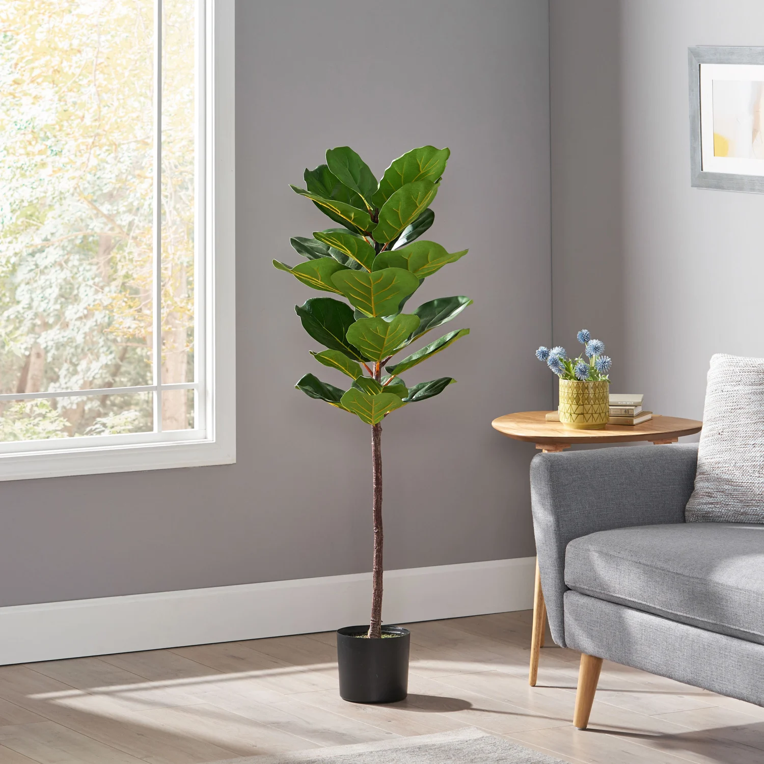 120CM ARTIFICIAL FIDDLE LEAF FIG TREE